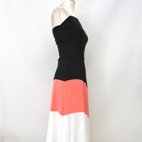 Frank Lyman Strapless Maxi Dress - Size 8 - Picture 3 of 8